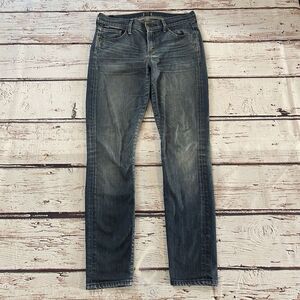 Citizens of‎ Humanity Thompson Jeans Womens Size 27 Ivory Mid Rise Crop Skinny